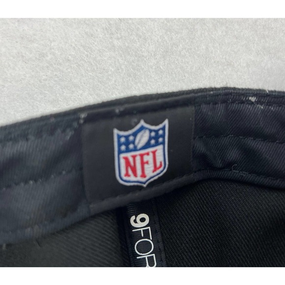Cincinatti Bengals Official NFL Cap New Era 9Forty Adjustable Hat Black - Picture 8 of 8
